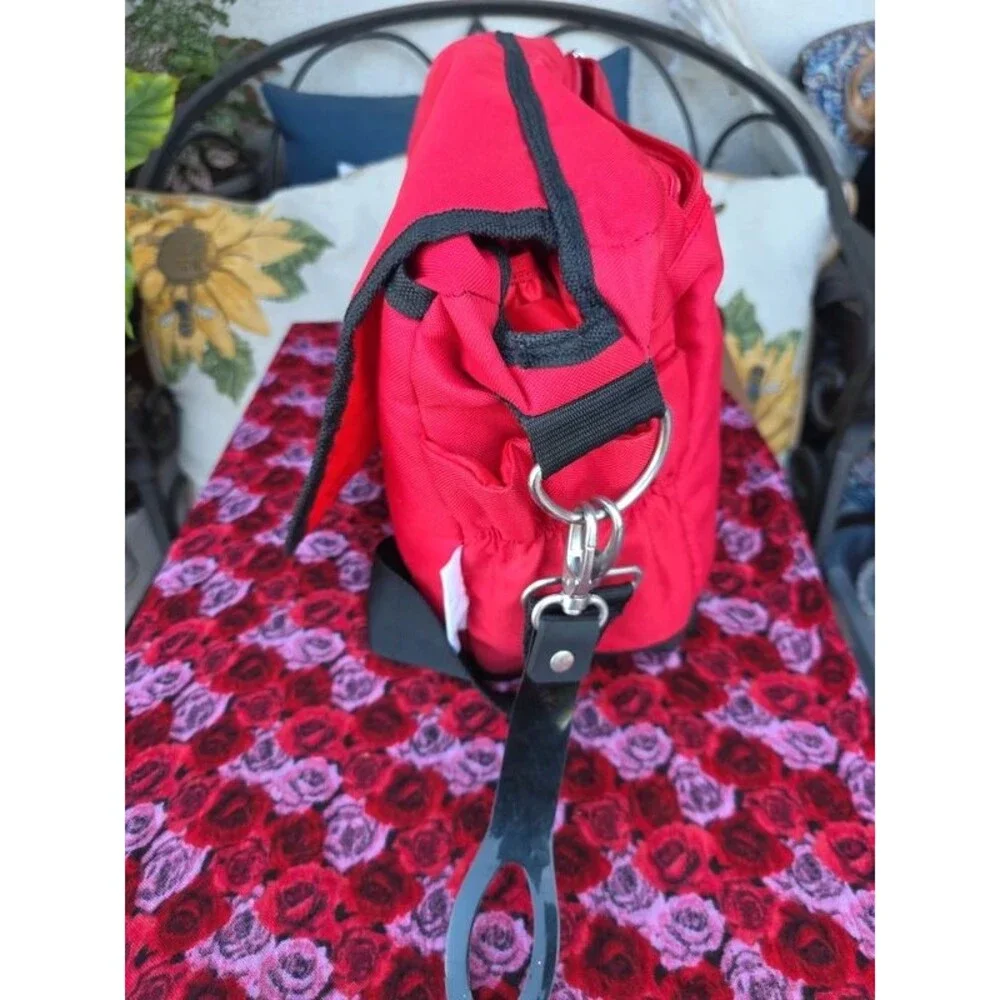 FAO Schwarz Diaper Bag Messenger Crossbody with Changing Pad